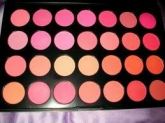 paleta blusher 28 cores